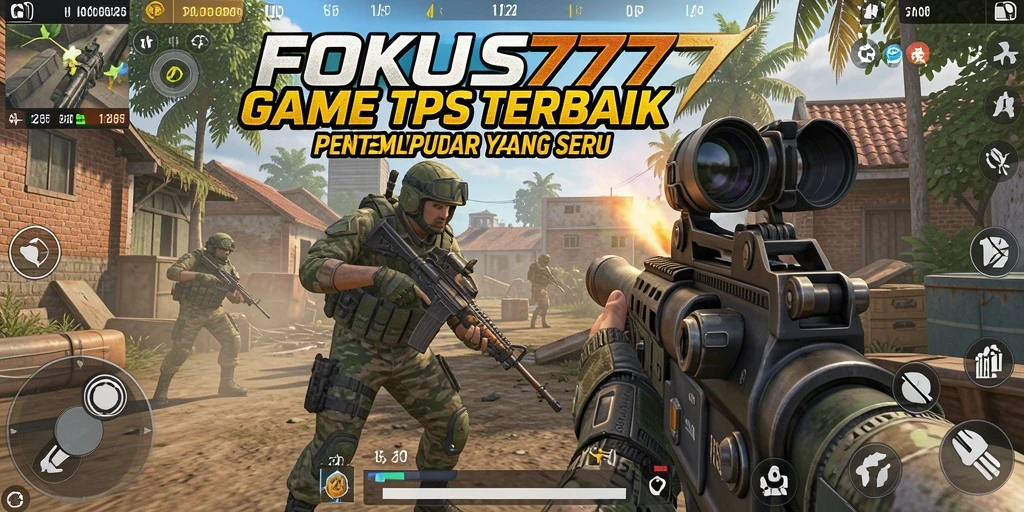 Screenshot gameplay FOKUS777 yang menunjukkan aksi pertempuran seru.