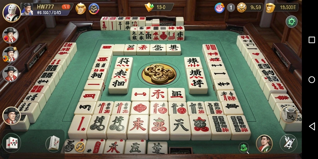 Tampilan utama gameplay HW777 yang menarik dan penuh warna.