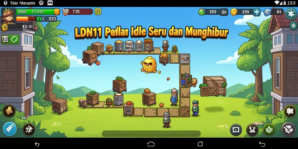 Tampilan screenshot LDN11 dengan gameplay Idle yang menarik.