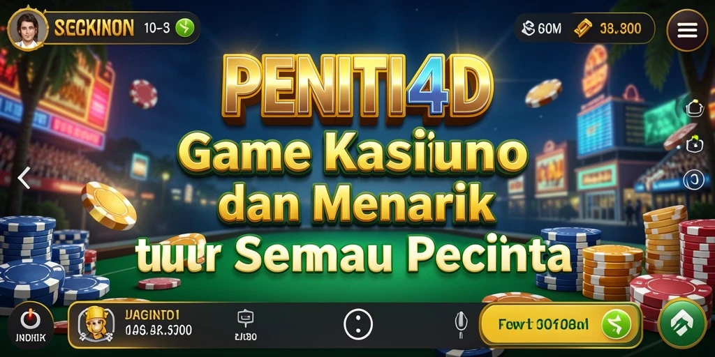 Tampilan gameplay PENITI4D yang memukau dan menghibur.