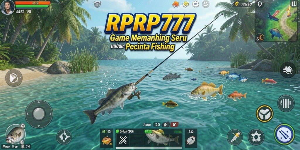 Tangkapan ikan besar dalam gameplay RPRP777 yang mendebarkan.