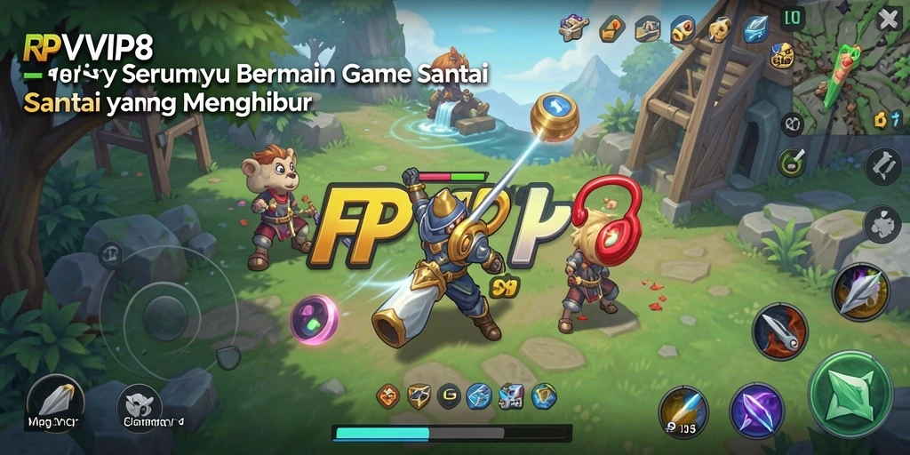 Screenshot gameplay RPVIP8 yang menghadirkan pengalaman santai dan menyenangkan.