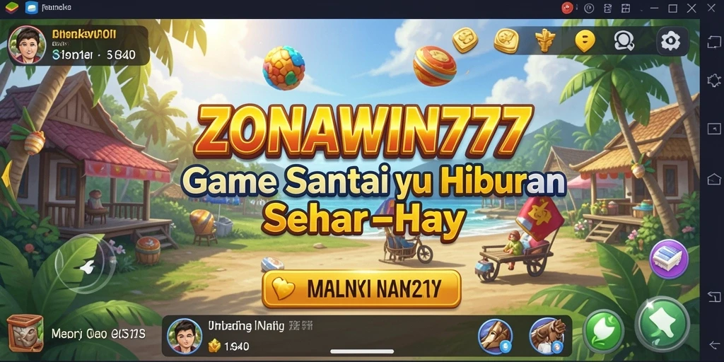 Tampilan gameplay seru dari ZONAWIN777 yang menghibur.