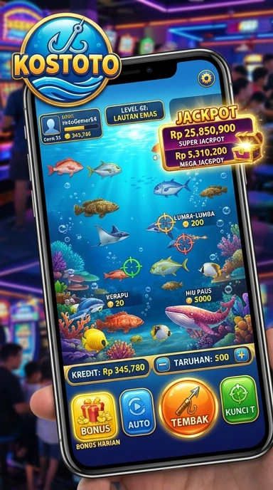 Tampilan kategori aplikasi di kostoto yang menarik.